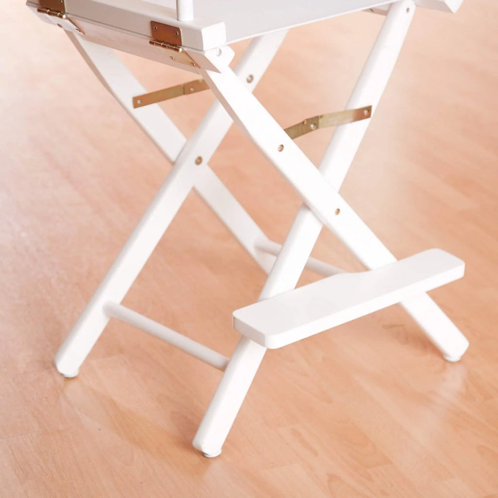 24 Inch Director's Chair Black Frame-Green Canvas L598