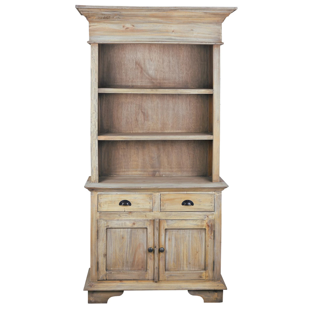 Driftwood Brown Solid Wood Cabinet G53804
