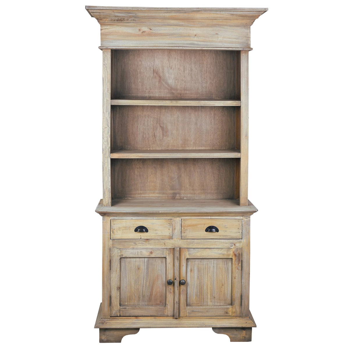 Driftwood Brown Solid Wood Cabinet G53804