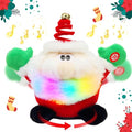Singing Dancing Light up Christmas Plush Toy 11'' D1039