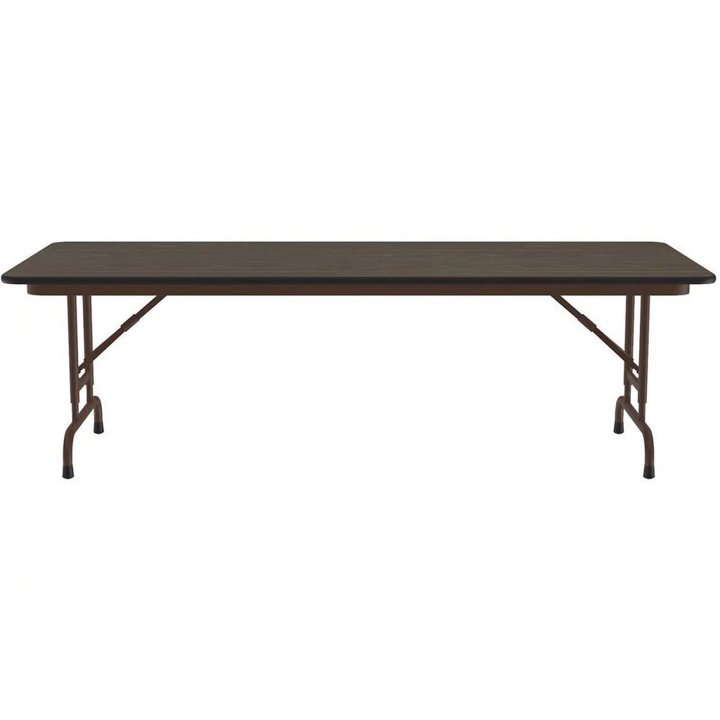 Adjustable Height Folding Table in Walnut P654