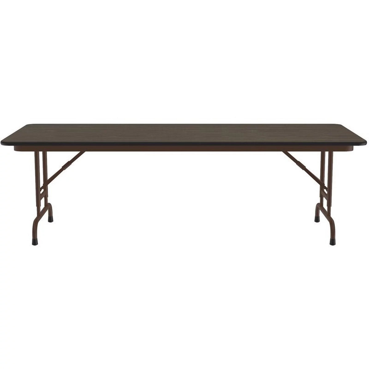 Adjustable Height Folding Table in Walnut P654