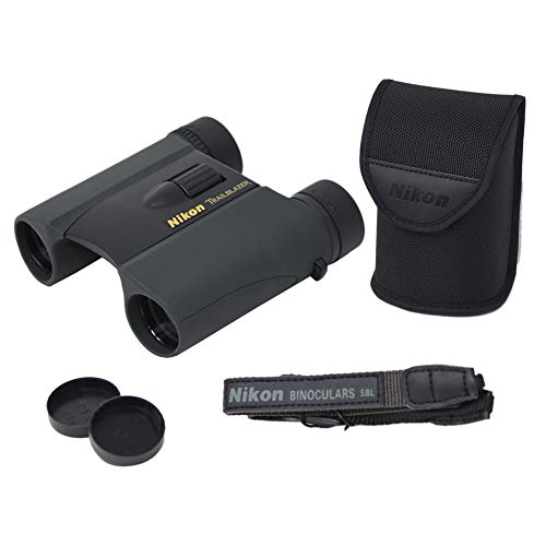 Black 8x25 Compact Binoculars J2191