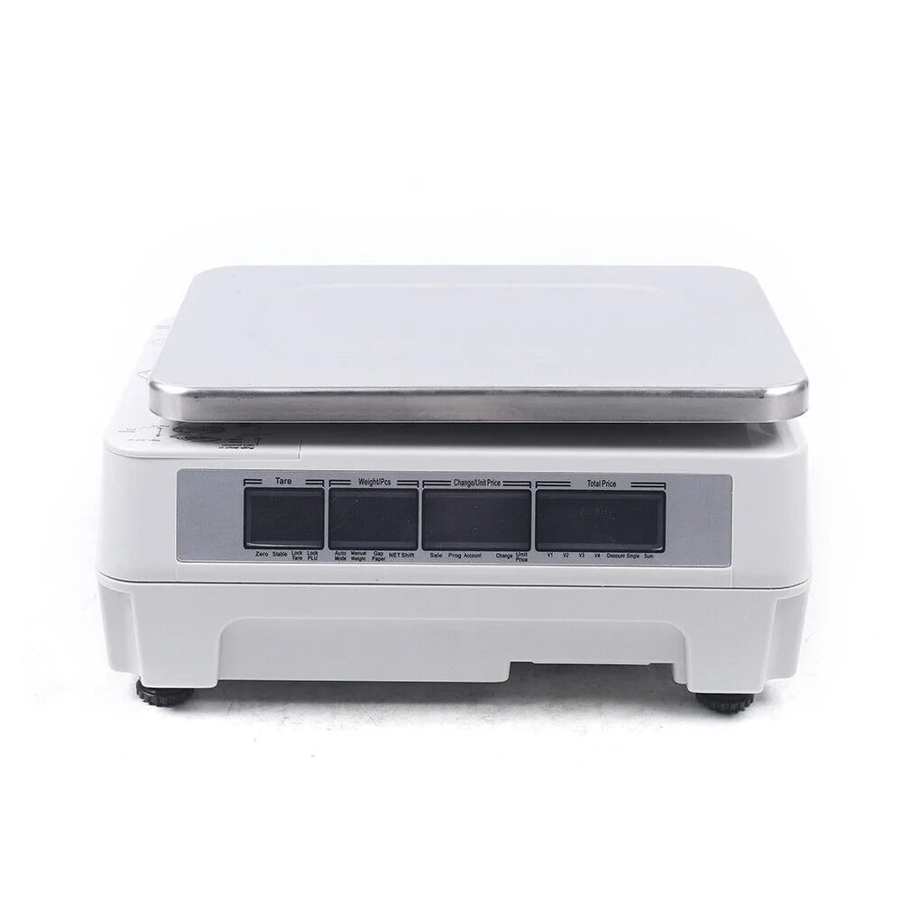 Digital Deli Meat Food Price Scale 66LB with Printer T77360