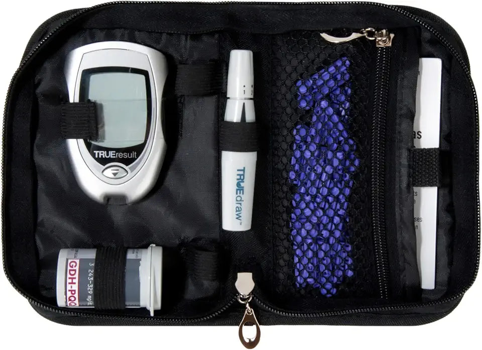 Diabetes Organizer Kit Travel Bag for Testing Instruments L748