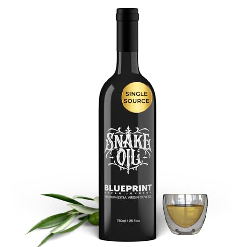 Cold Pressed Polyphenol Rich Extra Virgin Olive Oil 750ml Glass Bottle B71449
