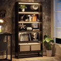 5 Shelf Bookcase with Led Lights U59109