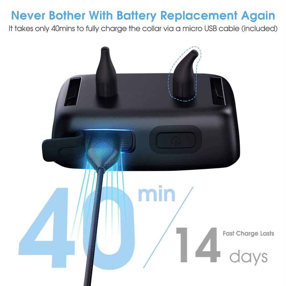 Waterproof APP Control Bark Collar E487516