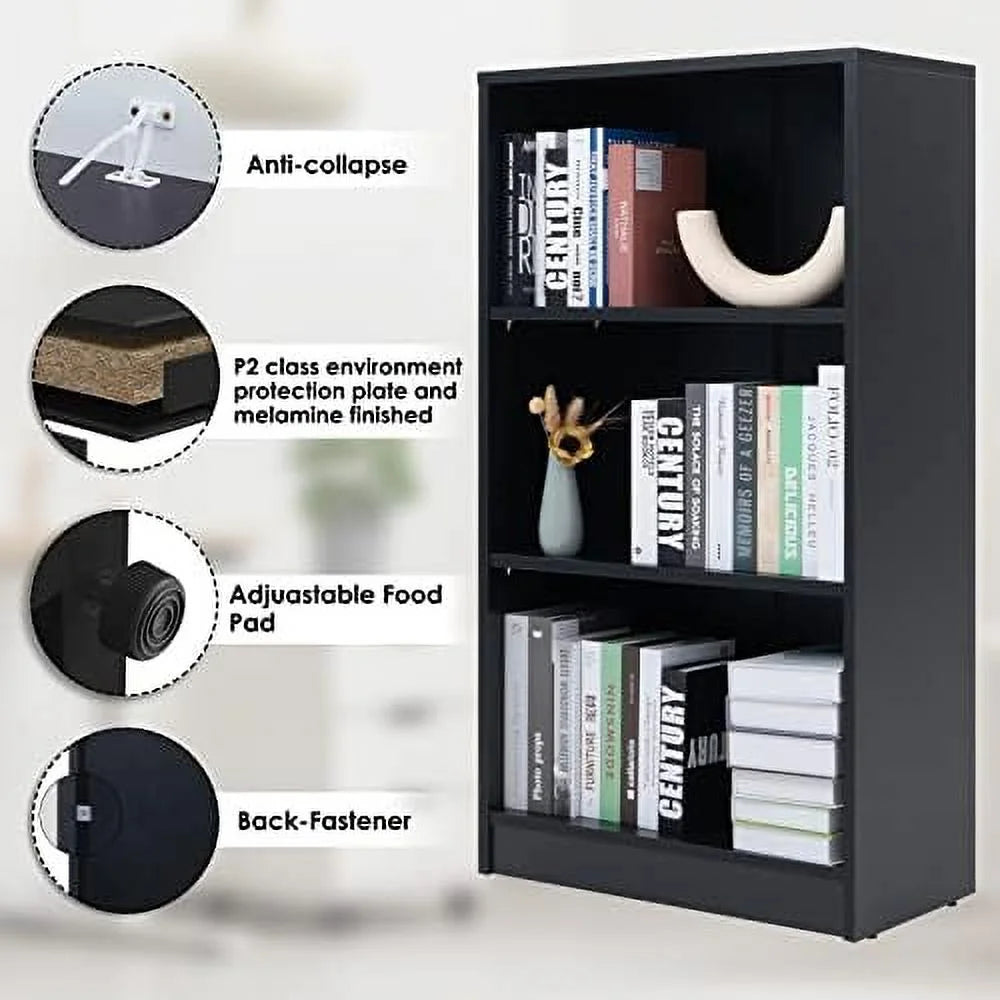 Wood 4-Layer Bookcase K568