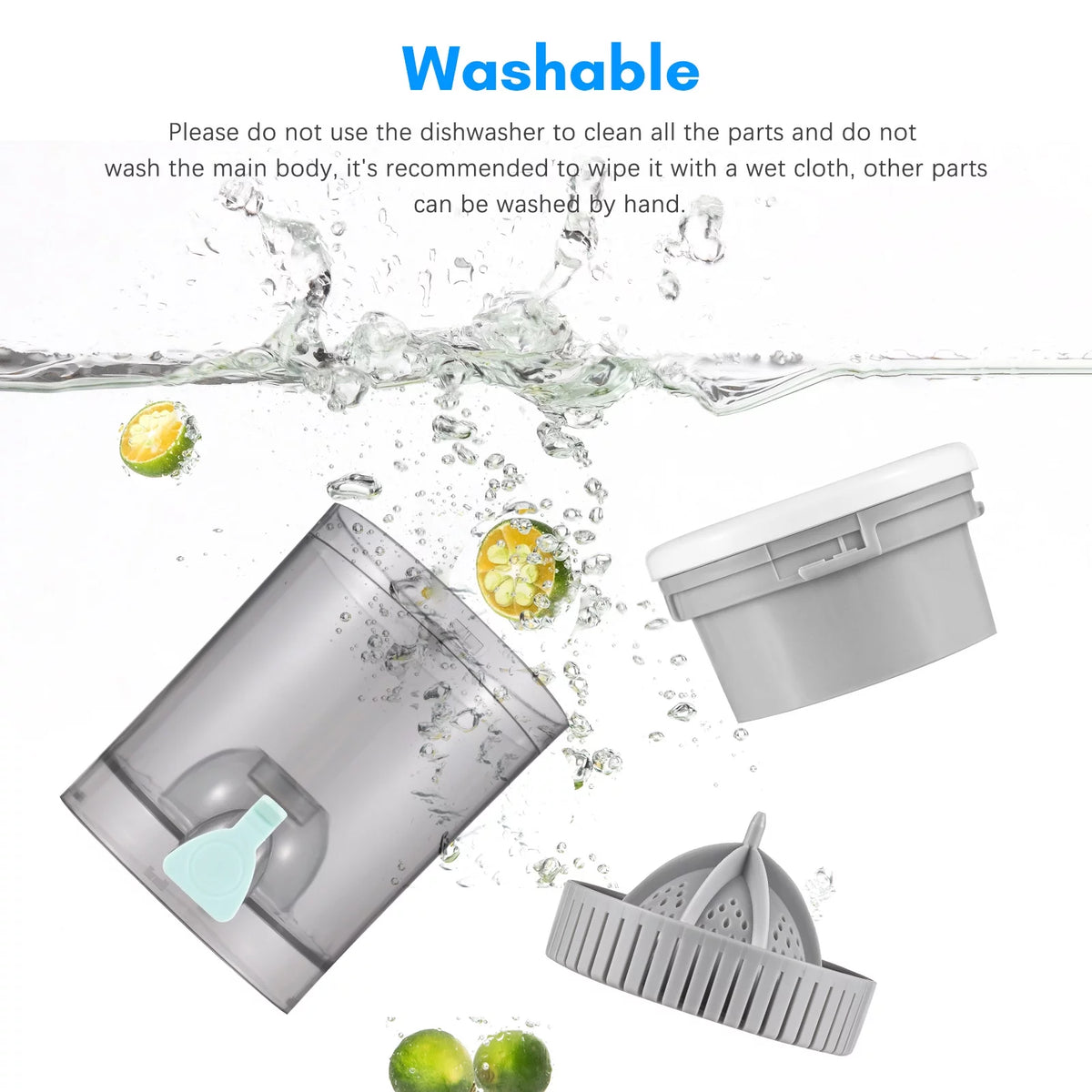 Electric Orange Juice Squeezer Portable Citrus Juicer I84730