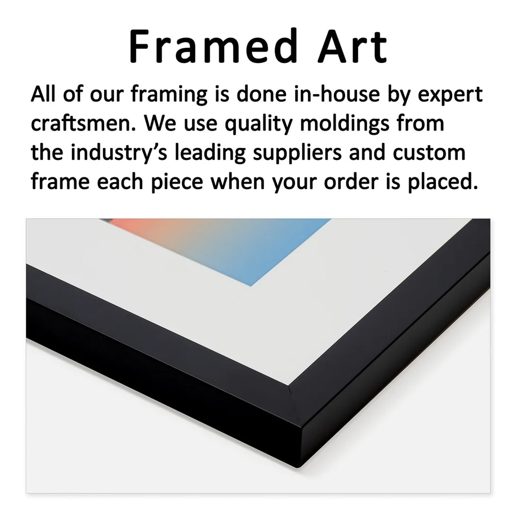 Framed Print 17-7/8" x 21-7/8" V487