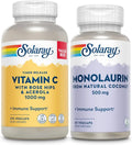 Vitamin C 1000mg and Monolaurin 500mg Wellness Bundle A824660