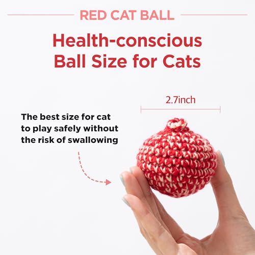 Red Catnip Silvervine Cat Toy V2235