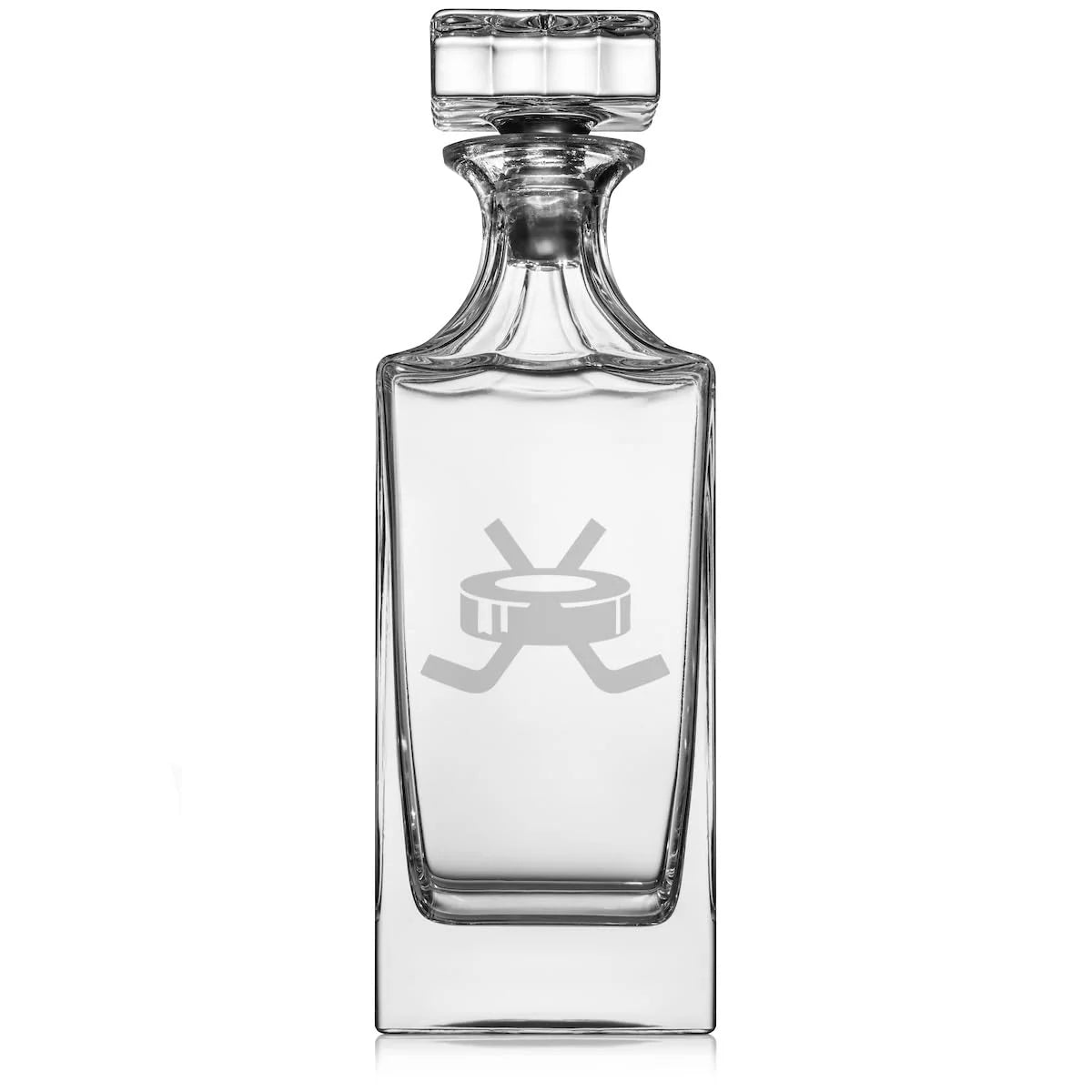 30 oz Glass Whiskey Decanter with Glass Stopper F512