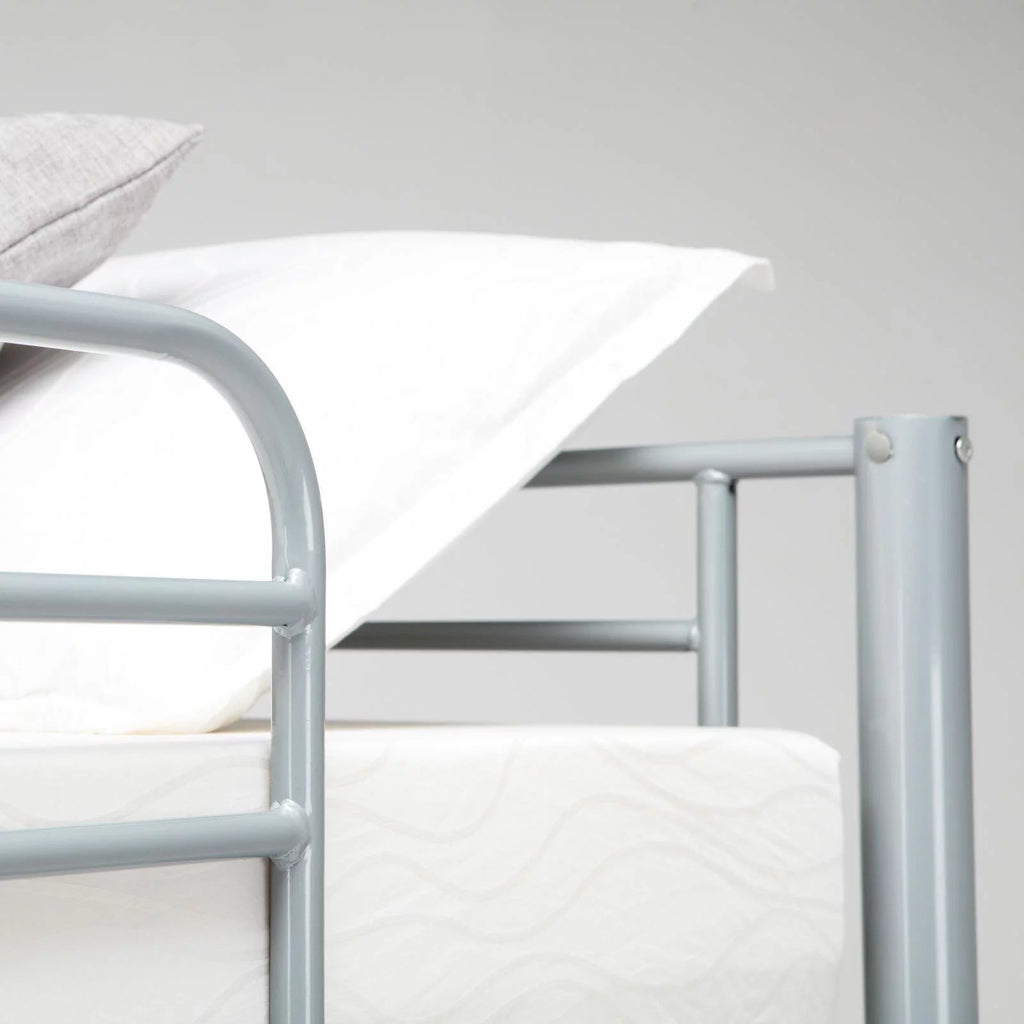 Metal Twin over Bunk Beds Frame with Ladder D96106