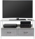 Gray Fabric Bin Dresser TV Stand W514707