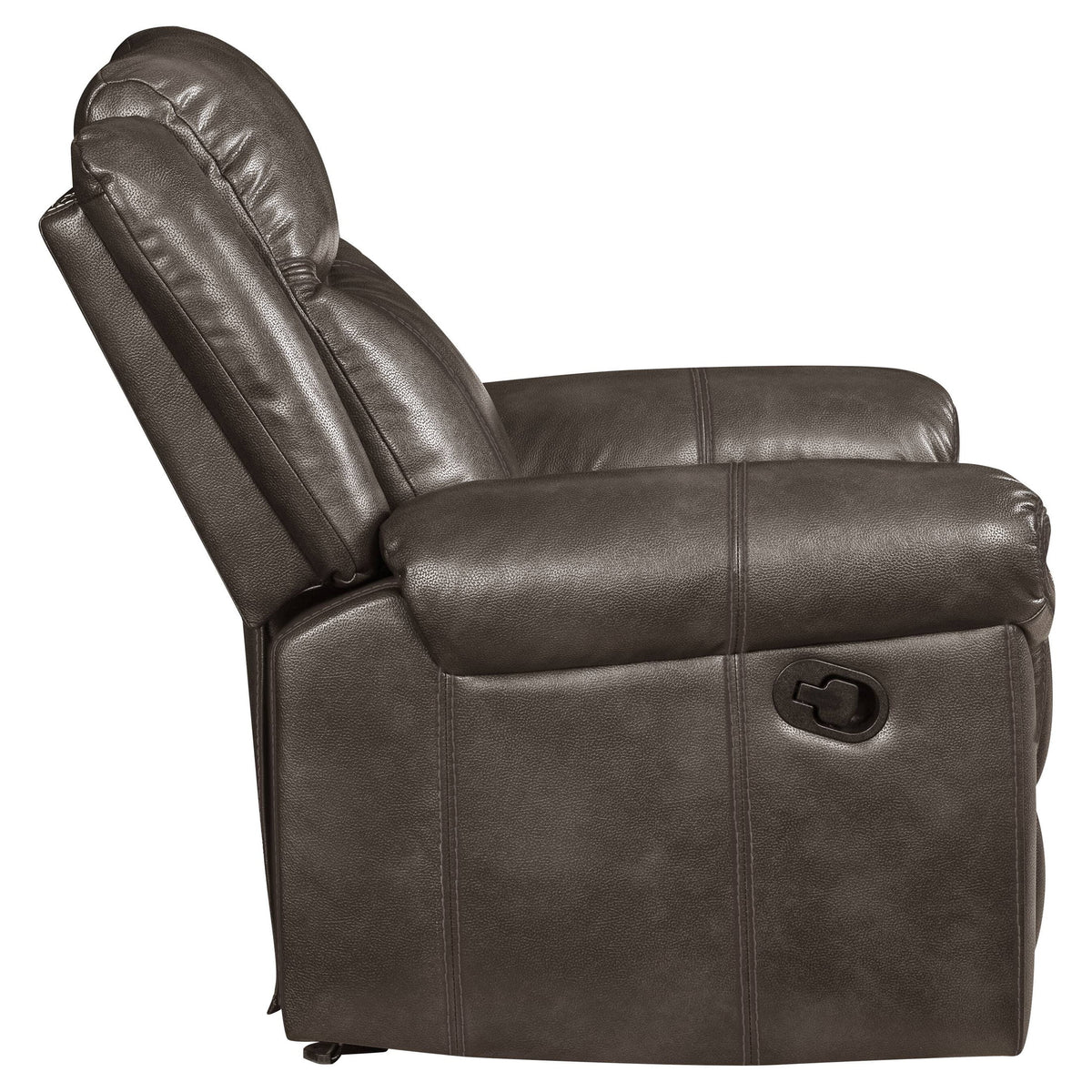 Brown Leather Recliner V2578