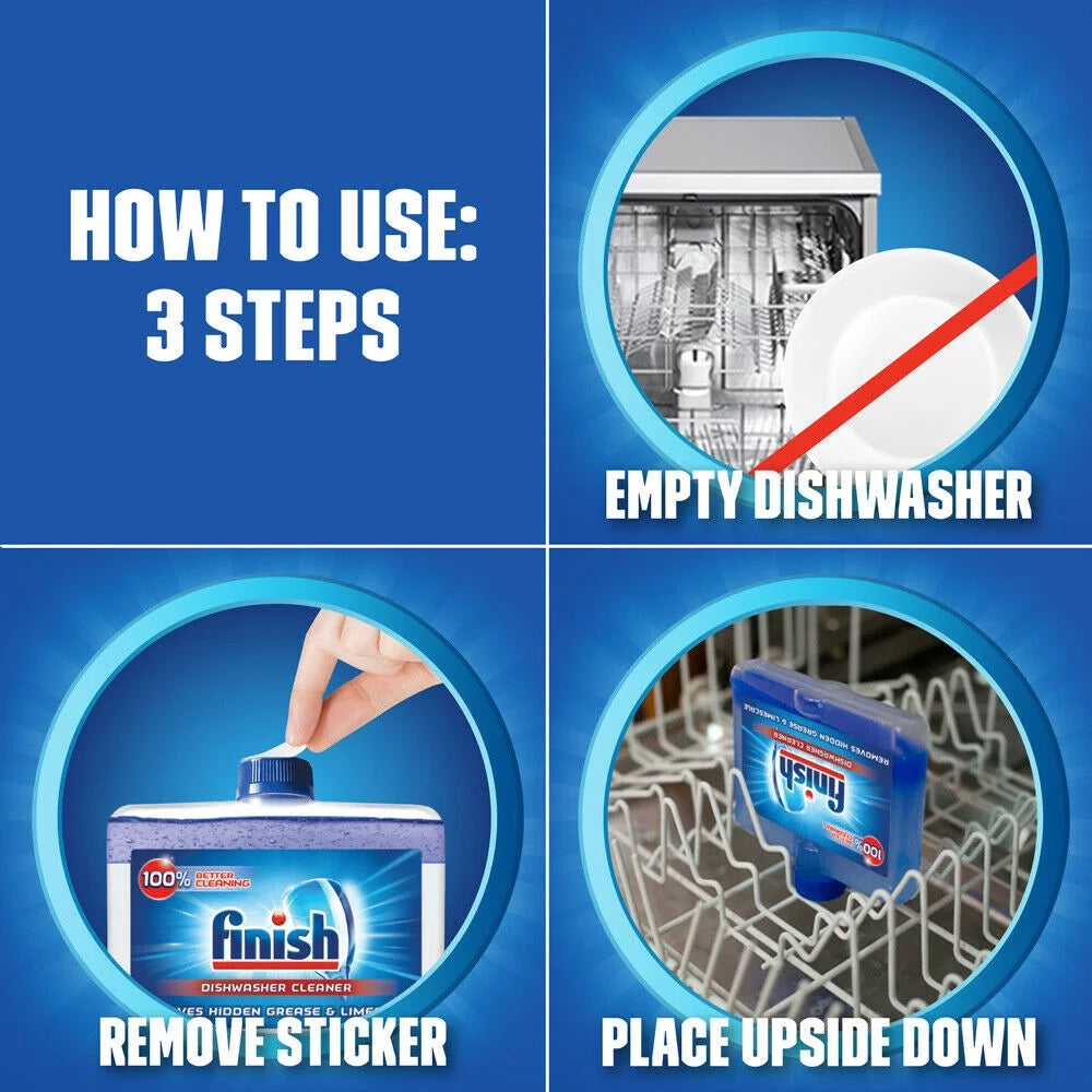 Dishwasher Cleaner 8.45 oz Pack of 4 B7901