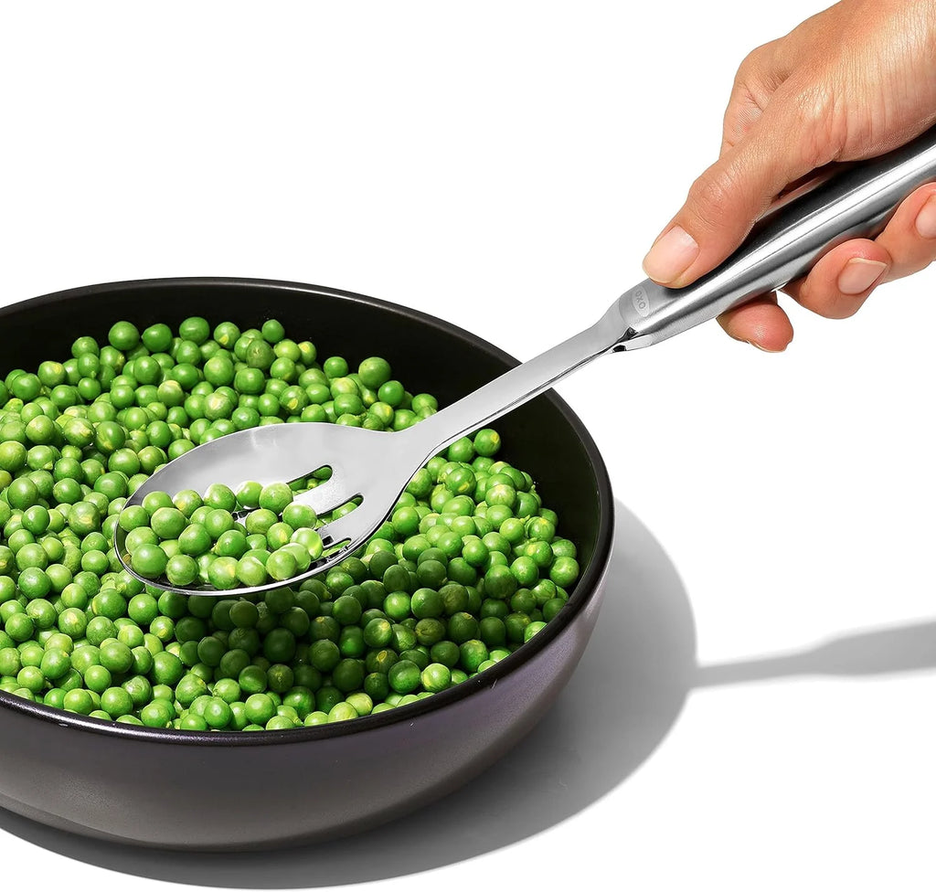 Steel Slotted Serving Spoon F813269