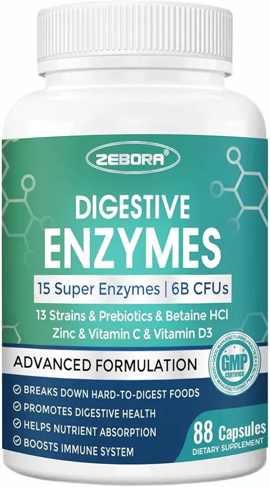 88 Capsules Digestive Enzymes M6021