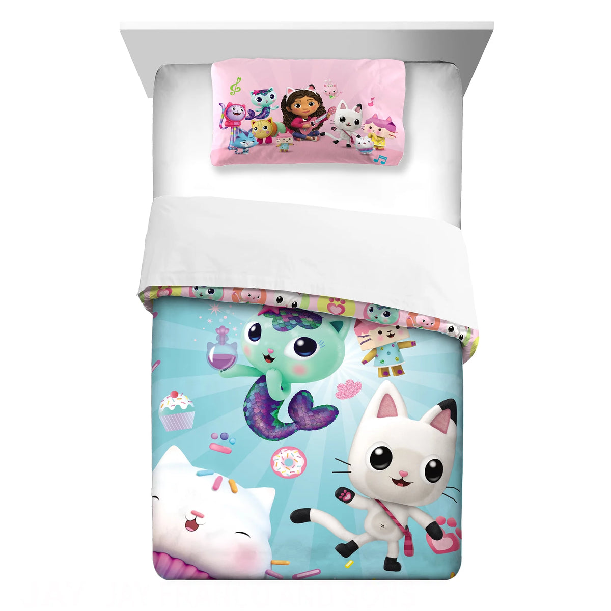 Kids Comforter Set, 2-Piece, Twin/Full, Reversible G69206