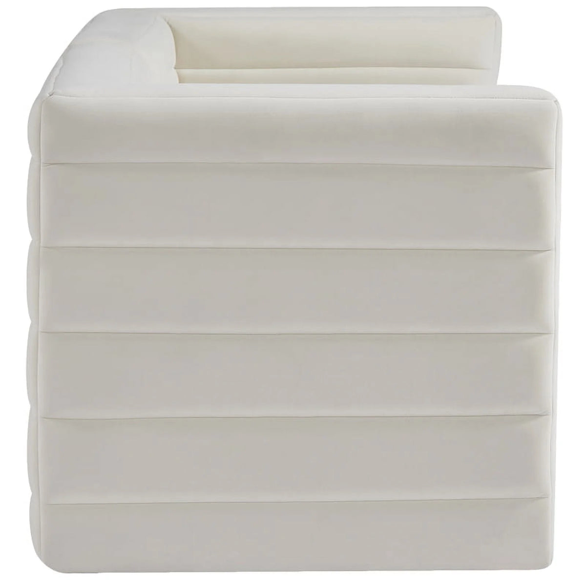 Cream Velvet Modular Sofa F963885