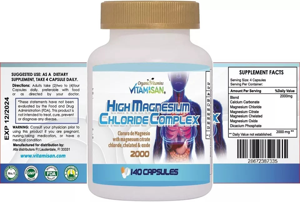 Magnesio 140 Capsulas S484604