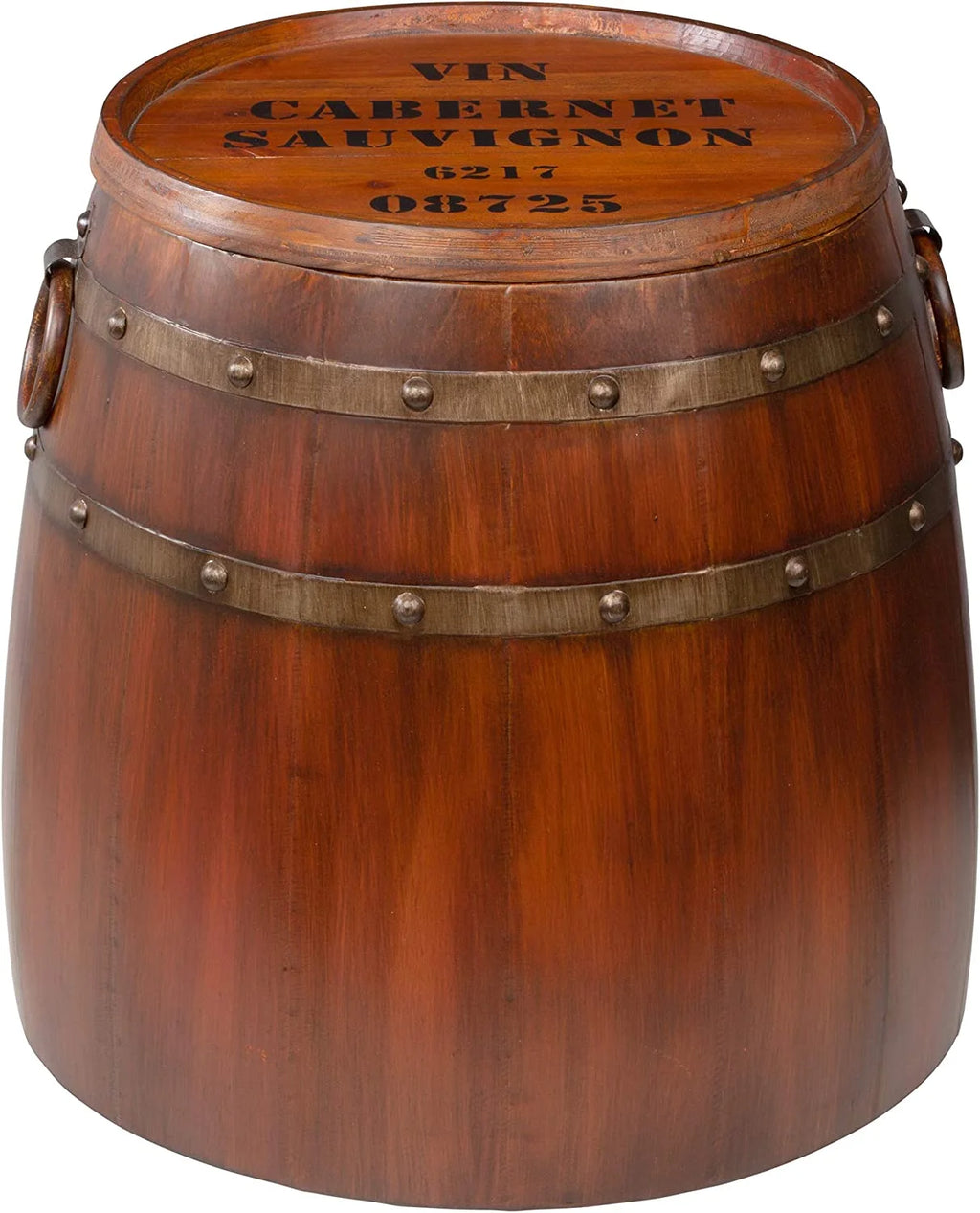 19 Inch Wine Barrel Side Table M213