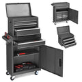 4 Drawer Rolling Tool Chest with Wheels and Lock T700206