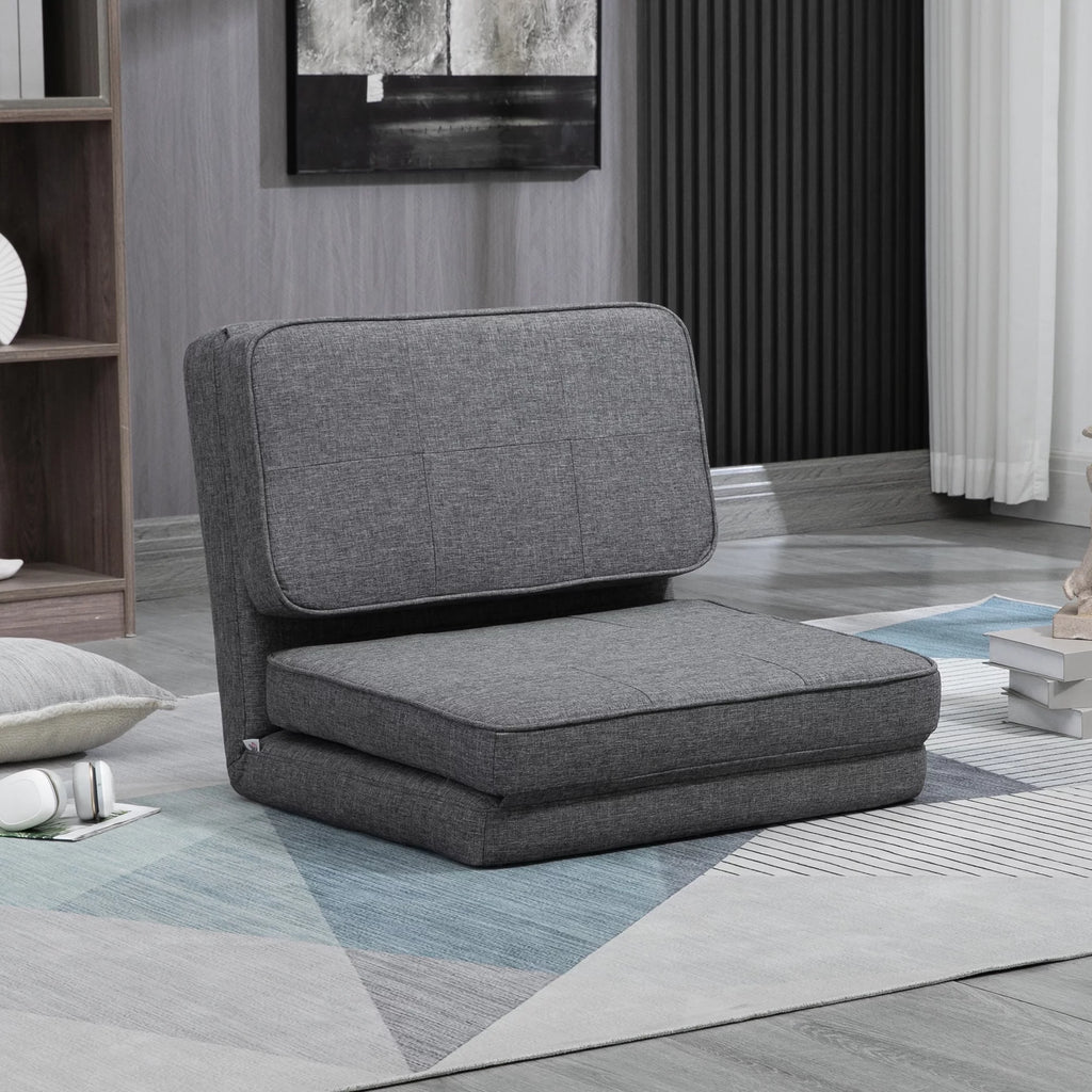 Dark Grey Convertible Flip Chair M645